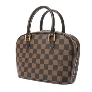 Louis Vuitton Brown Damier Saria Handbag Canvas